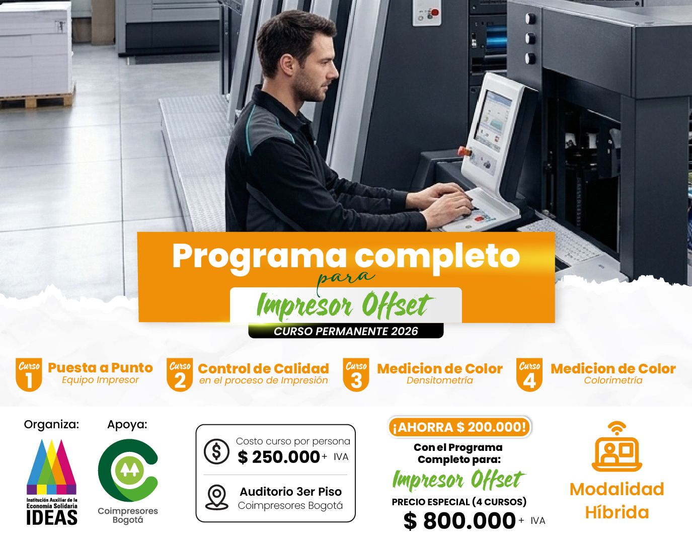 Programa Completo para Impresor Offset